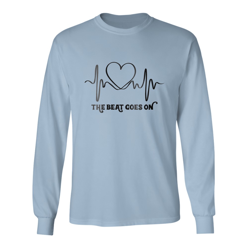 The Beat Goes On Heartbeat Heart Surgery T-Shirt