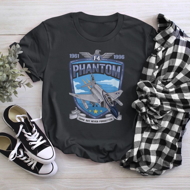Vintage F4 Phantom II Jet fighter Military Aviation T-Shirt