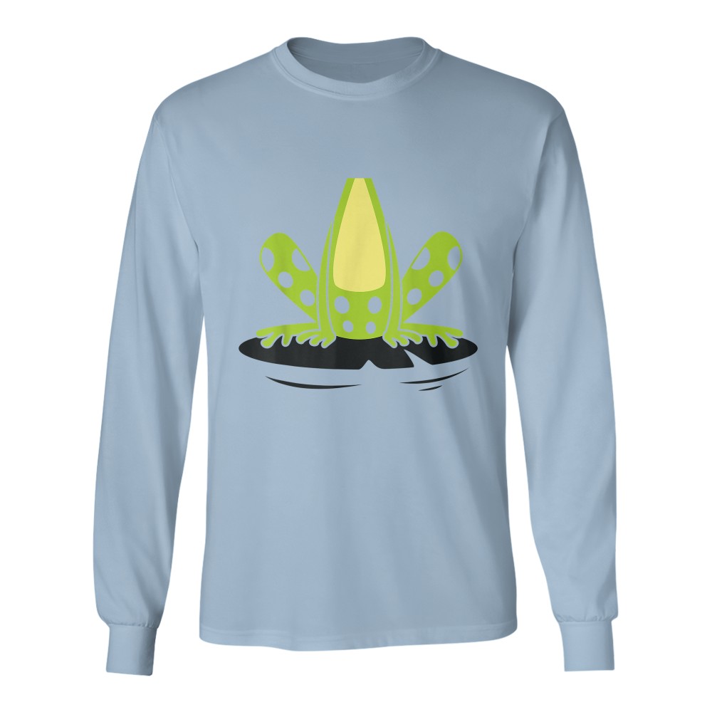 Frog Body Costume Cute Easy Reptile Halloween White T-Shirt