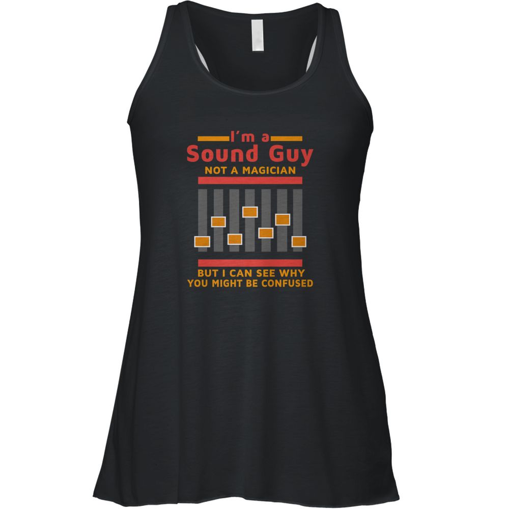 Im a Sound Guy Not a Magician Sound Engineer Gif T-Shirt