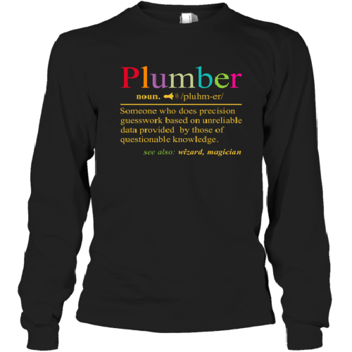 Vintage Noun Plumber Definition TShirt