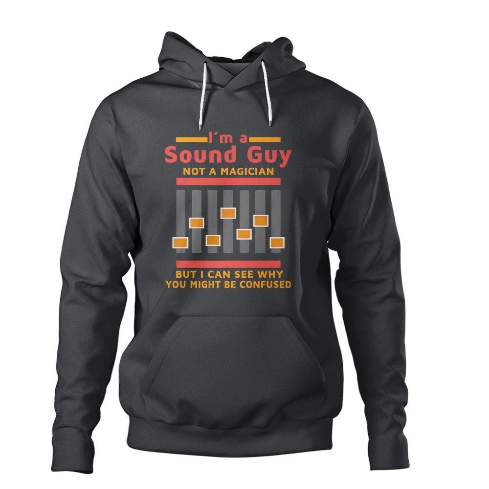 Im a Sound Guy Not a Magician Sound Engineer Gif T-Shirt