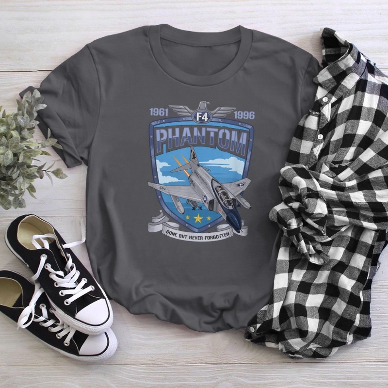 Vintage F4 Phantom II Jet fighter Military Aviation T-Shirt