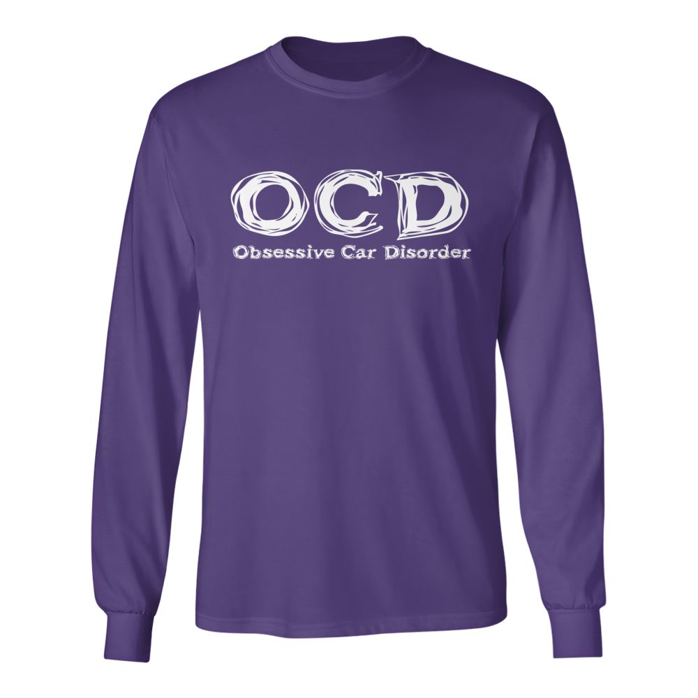 Funny Car Guy - Obsessive Car Disorder OCD T-Shirt