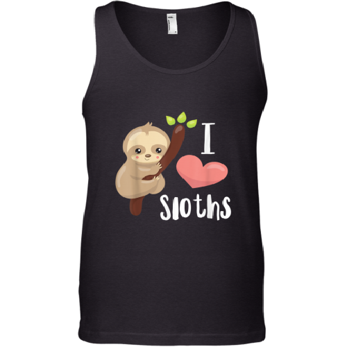 I Love Sloths Cute Sloth T-Shirt 