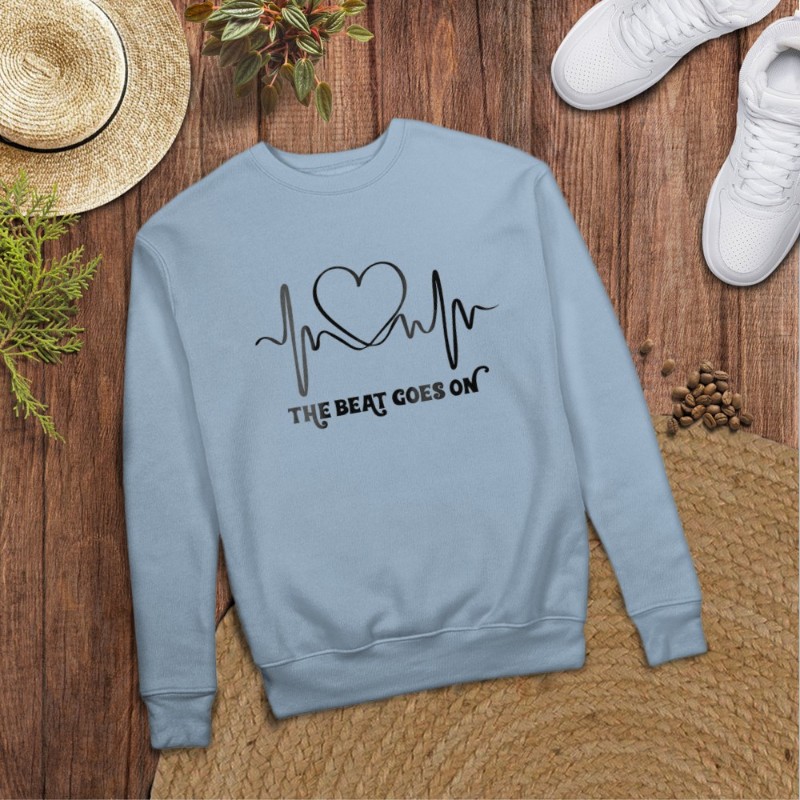 The Beat Goes On Heartbeat Heart Surgery T-Shirt