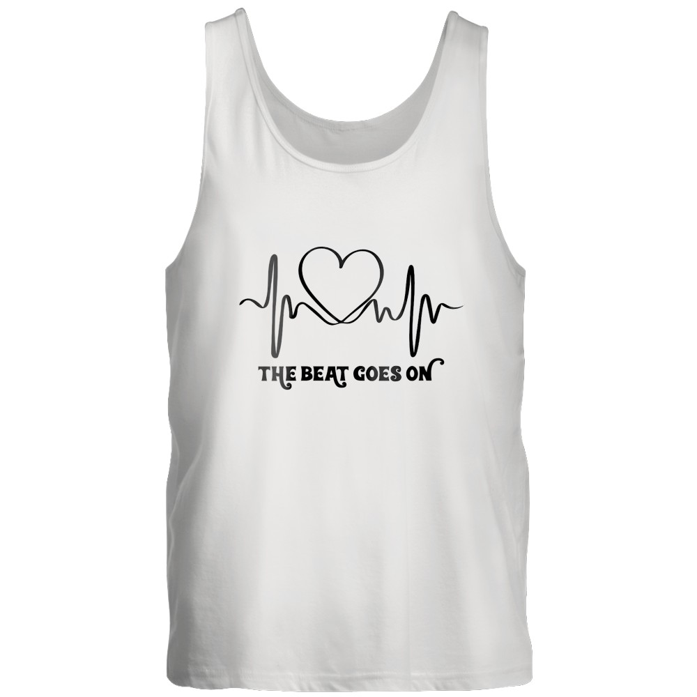 The Beat Goes On Heartbeat Heart Surgery T-Shirt