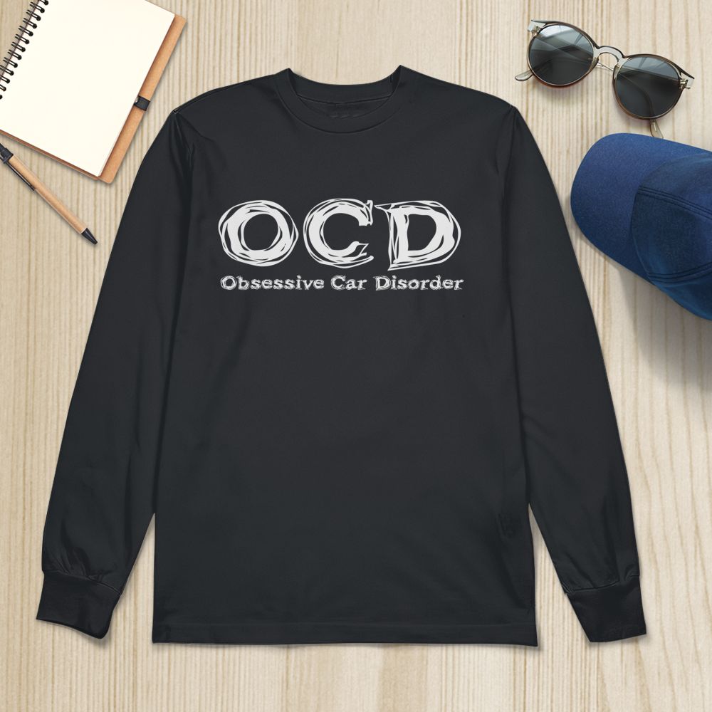 Funny Car Guy - Obsessive Car Disorder OCD T-Shirt