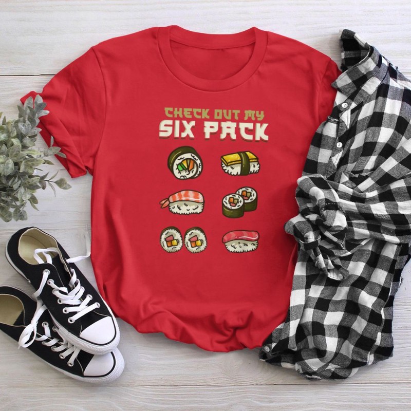 Sushi Japanese Gym T-Shirt