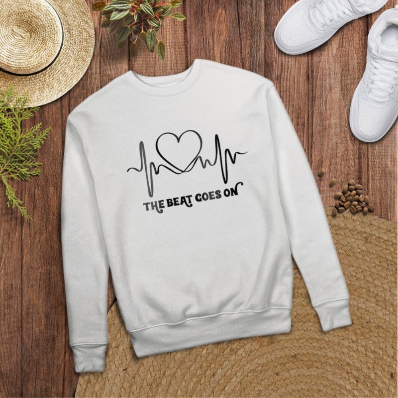 The Beat Goes On Heartbeat Heart Surgery T-Shirt