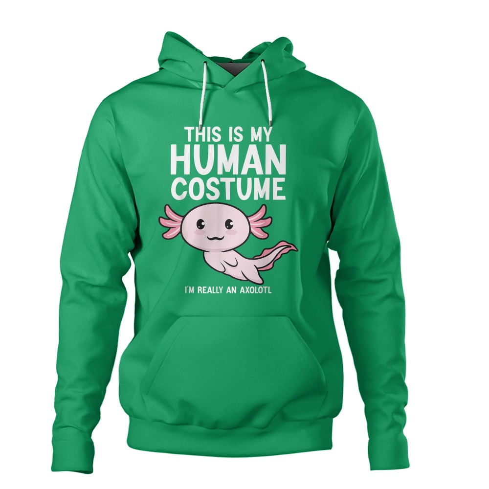 This Is My Human Costume I'm Really An Axolotl T-Shirt