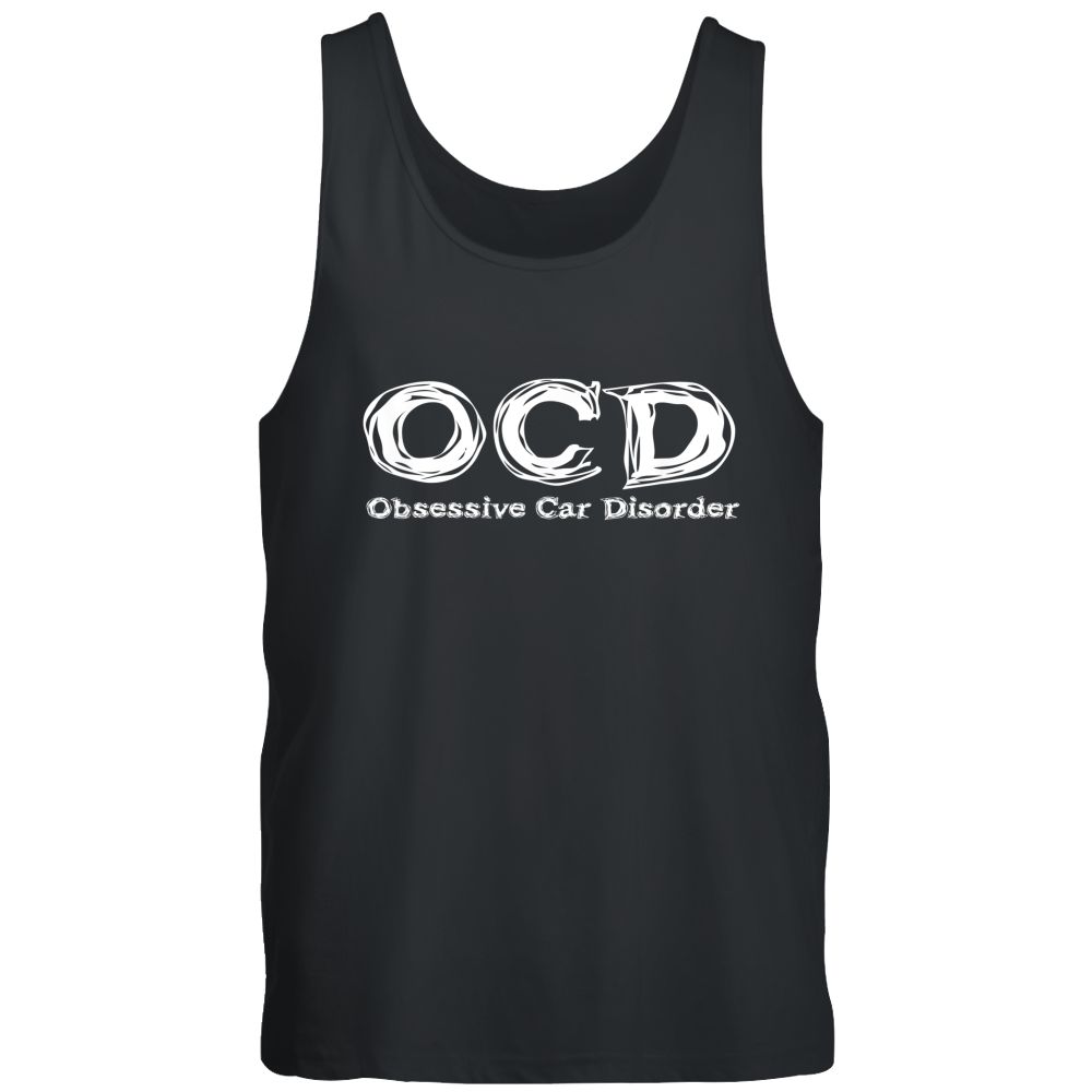 Funny Car Guy - Obsessive Car Disorder OCD T-Shirt