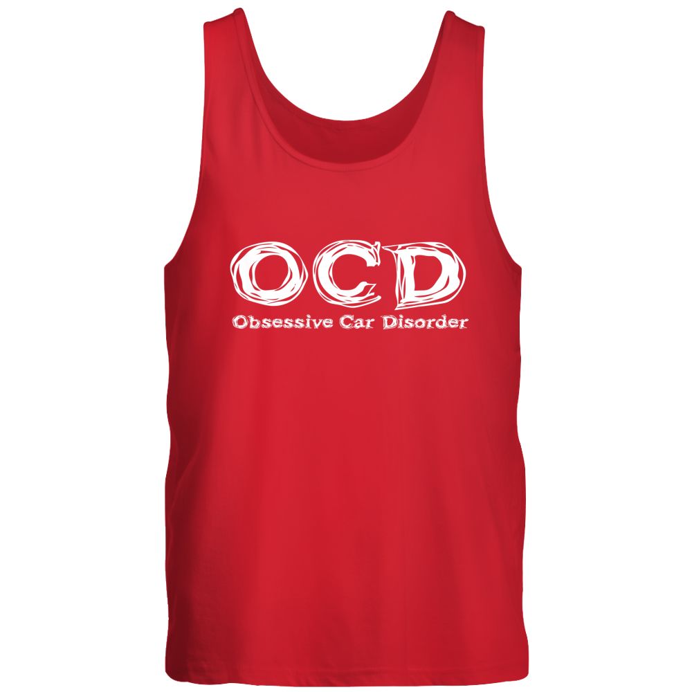 Funny Car Guy - Obsessive Car Disorder OCD T-Shirt