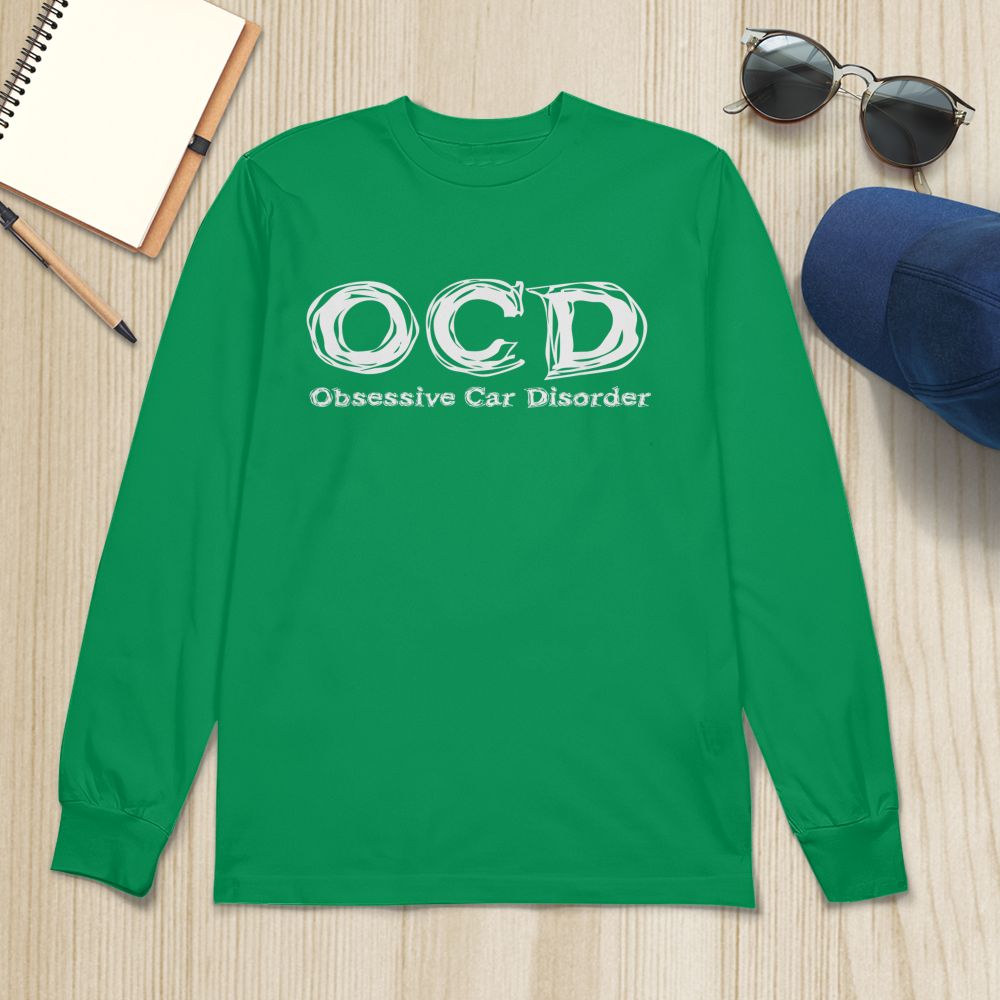 Funny Car Guy - Obsessive Car Disorder OCD T-Shirt
