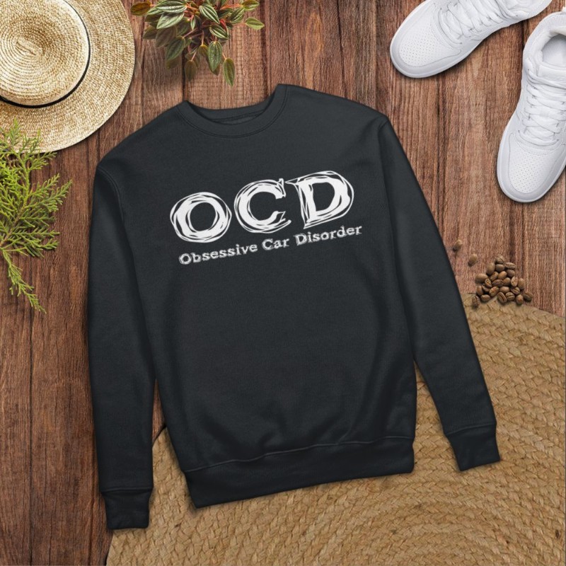 Funny Car Guy - Obsessive Car Disorder OCD T-Shirt