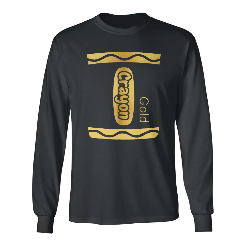 gold crayon shirt