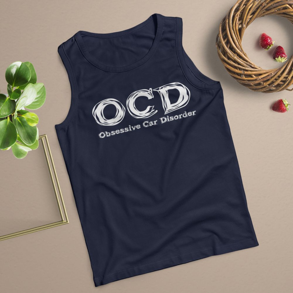 Funny Car Guy - Obsessive Car Disorder OCD T-Shirt