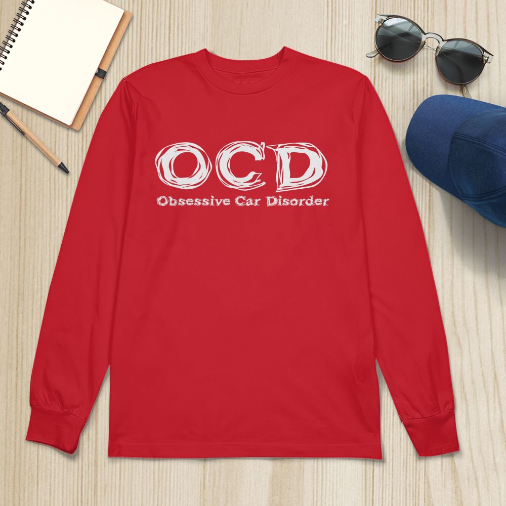 Funny Car Guy - Obsessive Car Disorder OCD T-Shirt