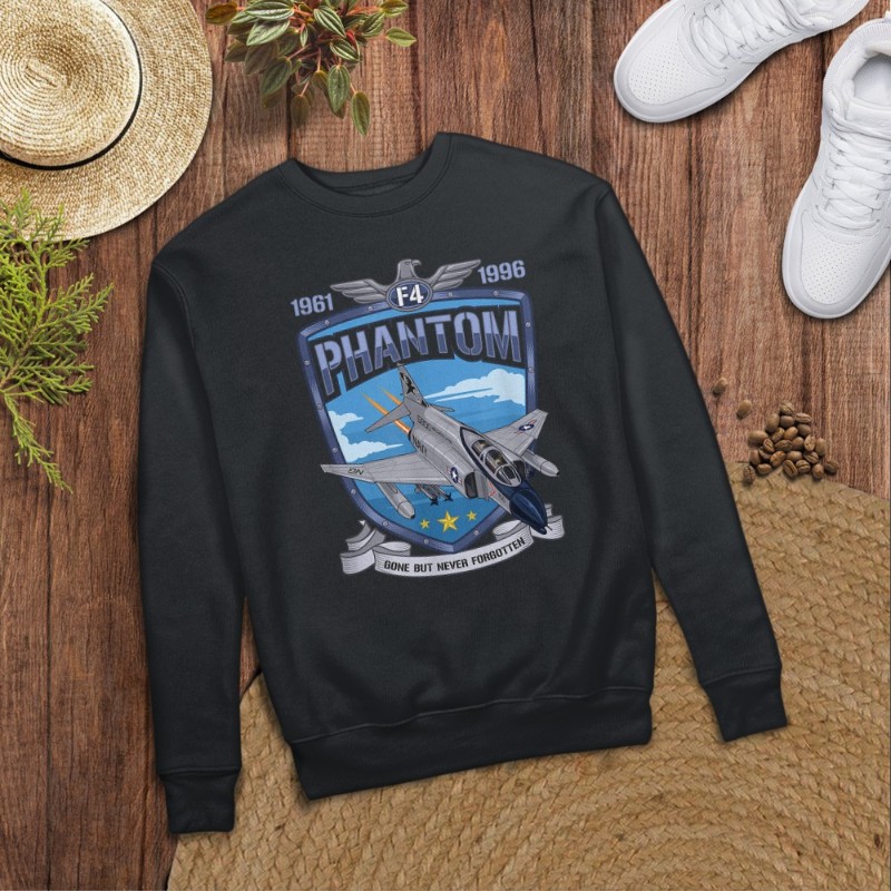 Vintage F4 Phantom II Jet fighter Military Aviation T-Shirt