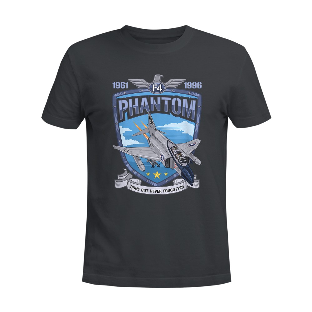 Vintage F4 Phantom II Jet fighter Military Aviation T-Shirt