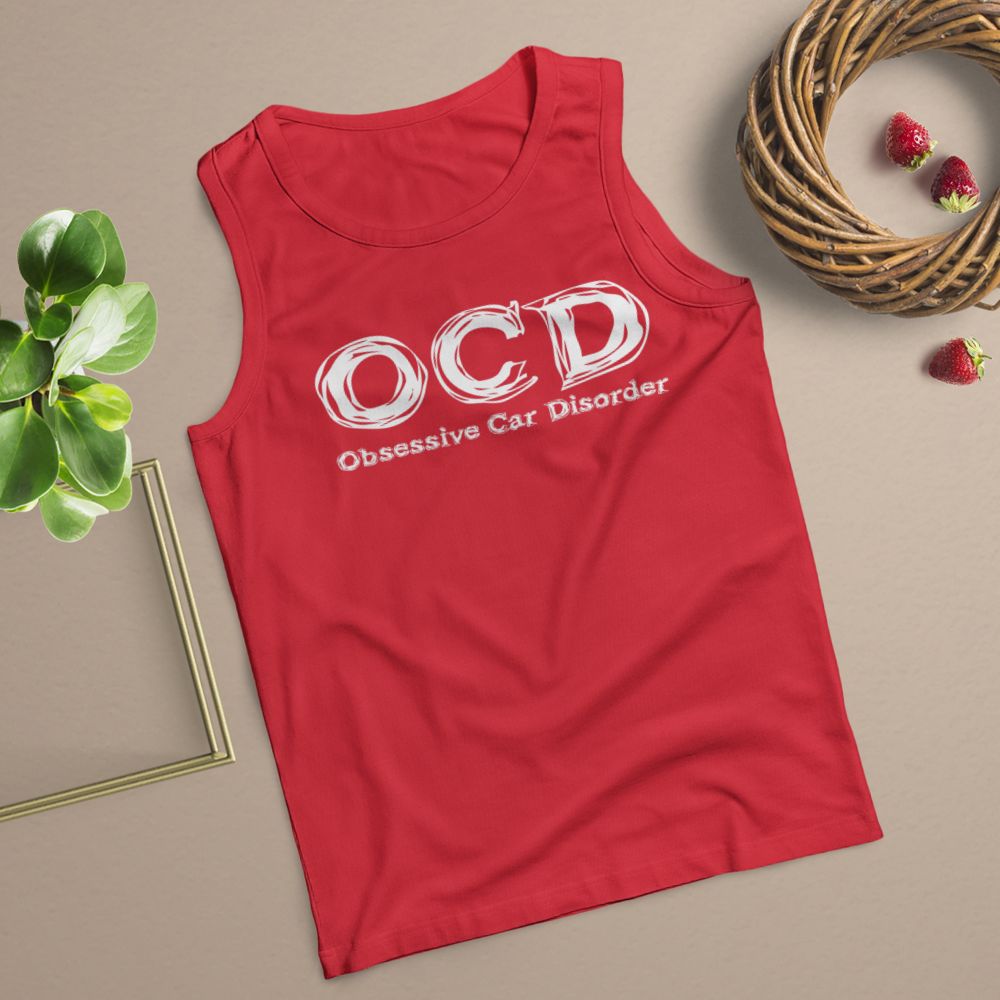 Funny Car Guy - Obsessive Car Disorder OCD T-Shirt