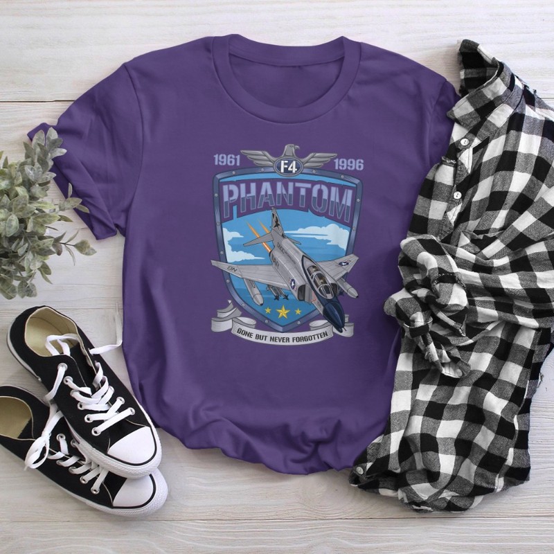Vintage F4 Phantom II Jet fighter Military Aviation T-Shirt
