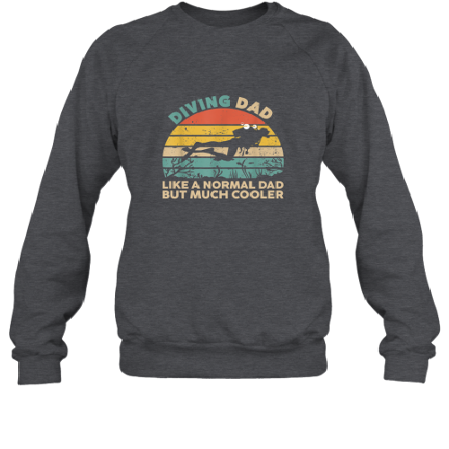 Diving Dad Retro Vintage Scuba Diving Dad TShirt