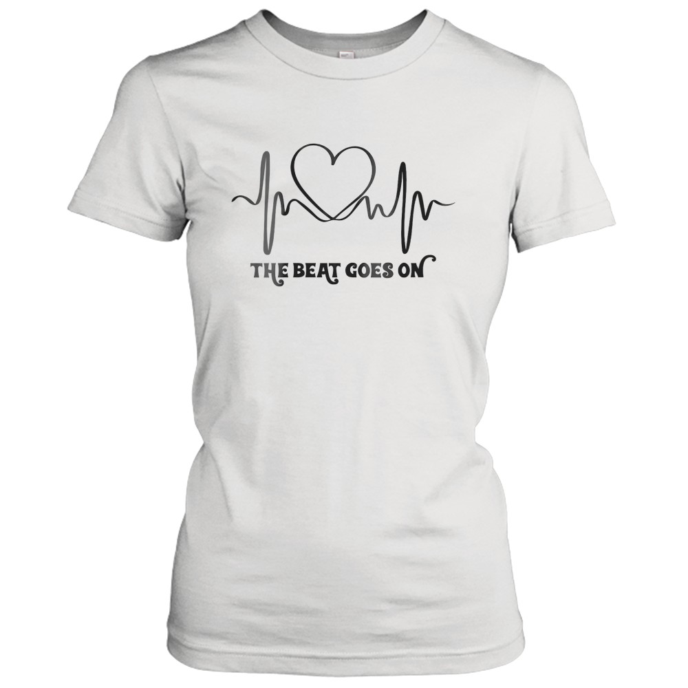 The Beat Goes On Heartbeat Heart Surgery T-Shirt