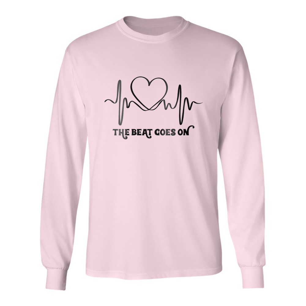 The Beat Goes On Heartbeat Heart Surgery T-Shirt