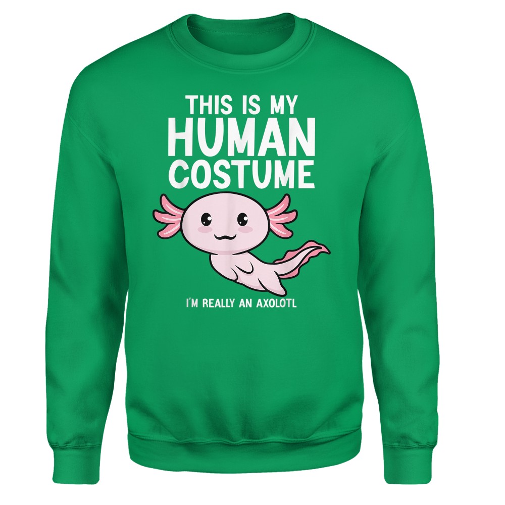 This Is My Human Costume I'm Really An Axolotl T-Shirt