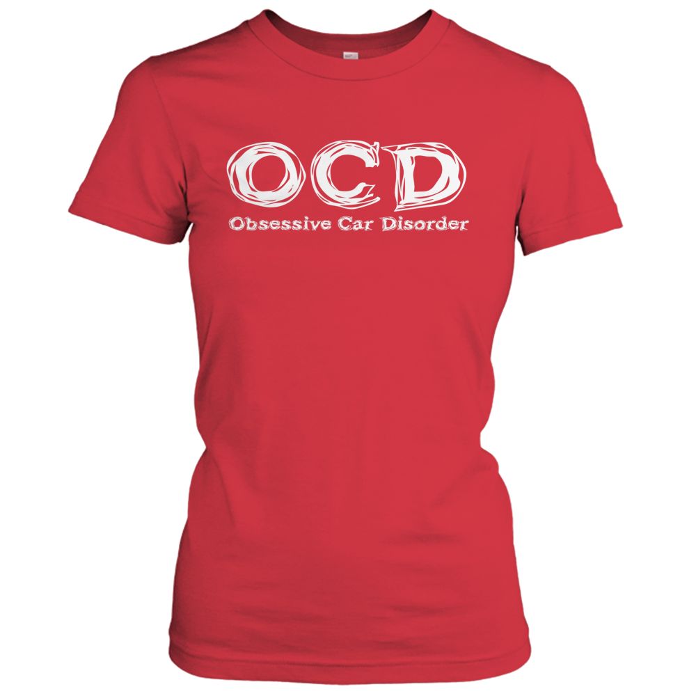 Funny Car Guy - Obsessive Car Disorder OCD T-Shirt