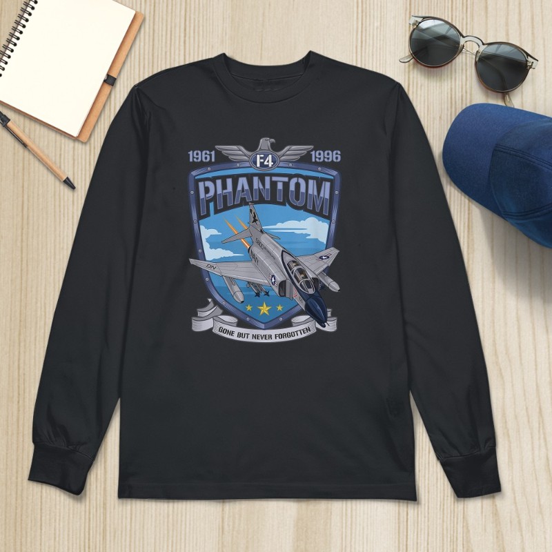 Vintage F4 Phantom II Jet fighter Military Aviation T-Shirt