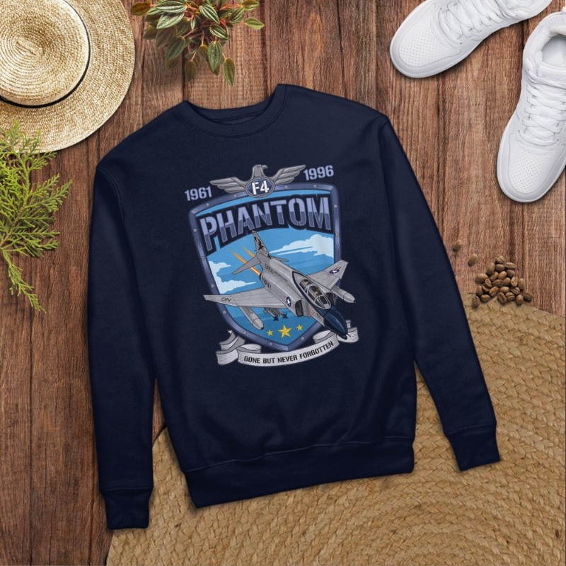 Vintage F4 Phantom II Jet fighter Military Aviation T-Shirt