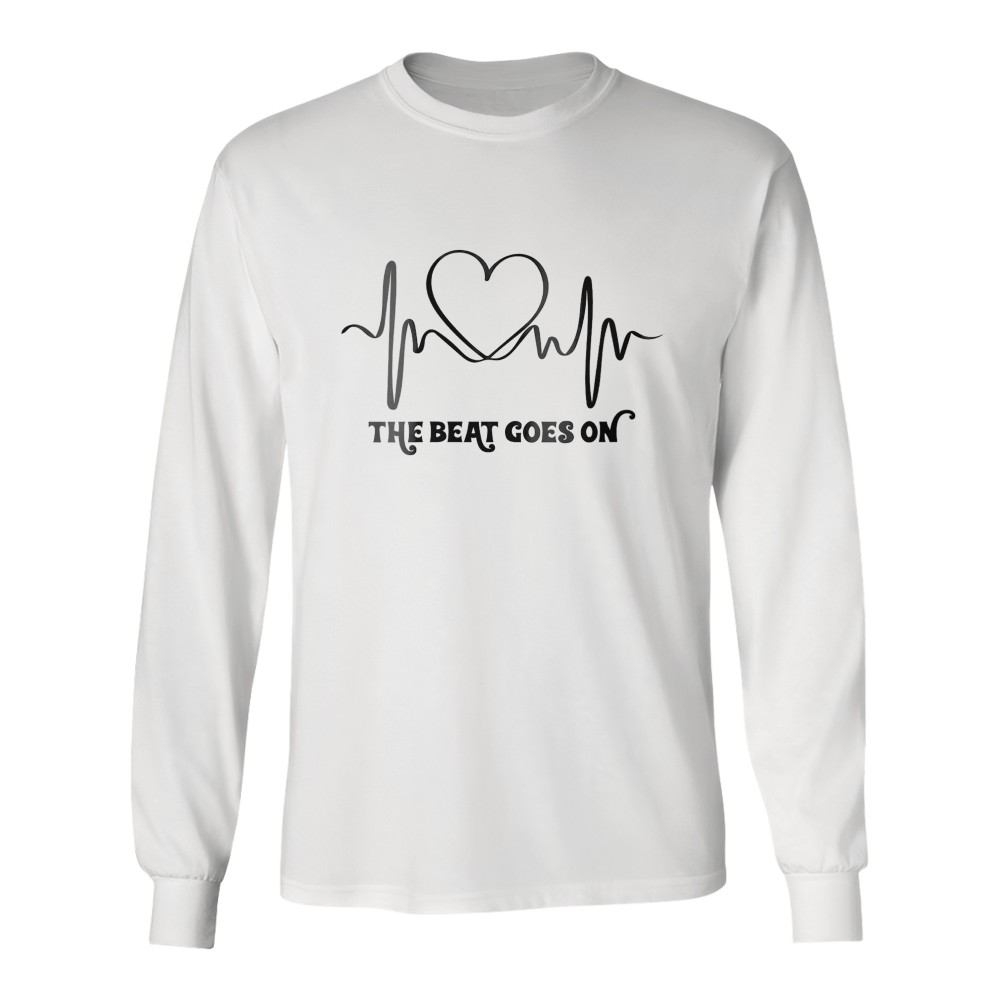 The Beat Goes On Heartbeat Heart Surgery T-Shirt