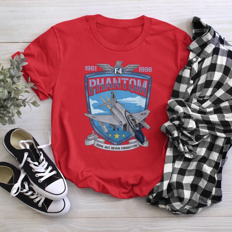 Vintage F4 Phantom II Jet fighter Military Aviation T-Shirt