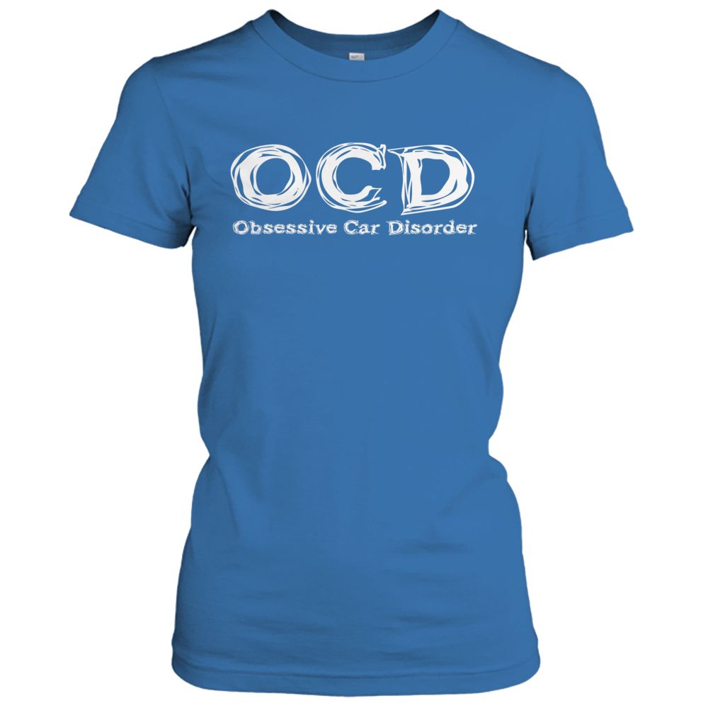 Funny Car Guy - Obsessive Car Disorder OCD T-Shirt
