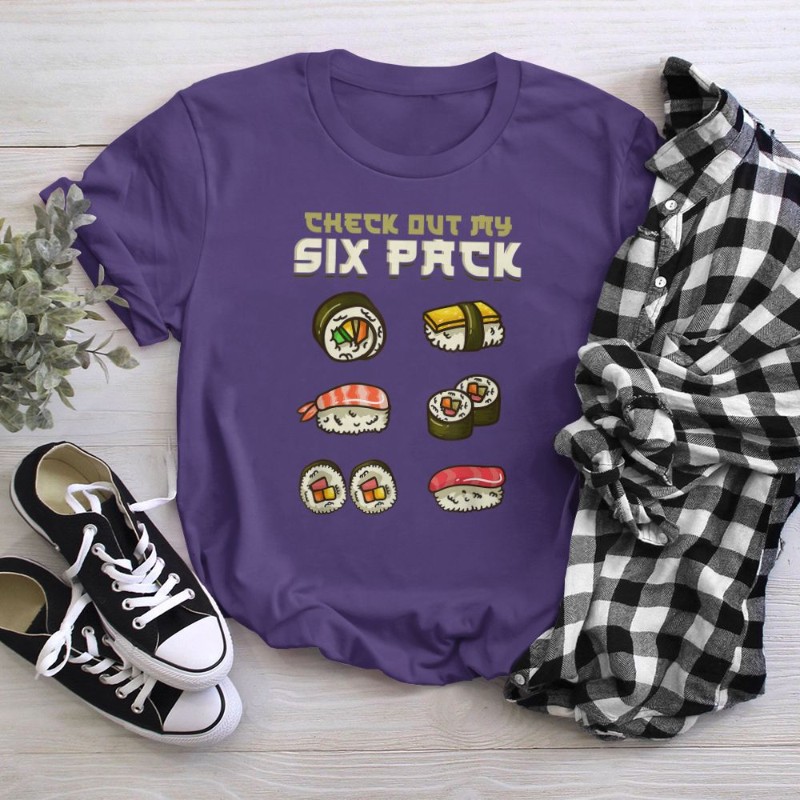 Sushi Japanese Gym T-Shirt
