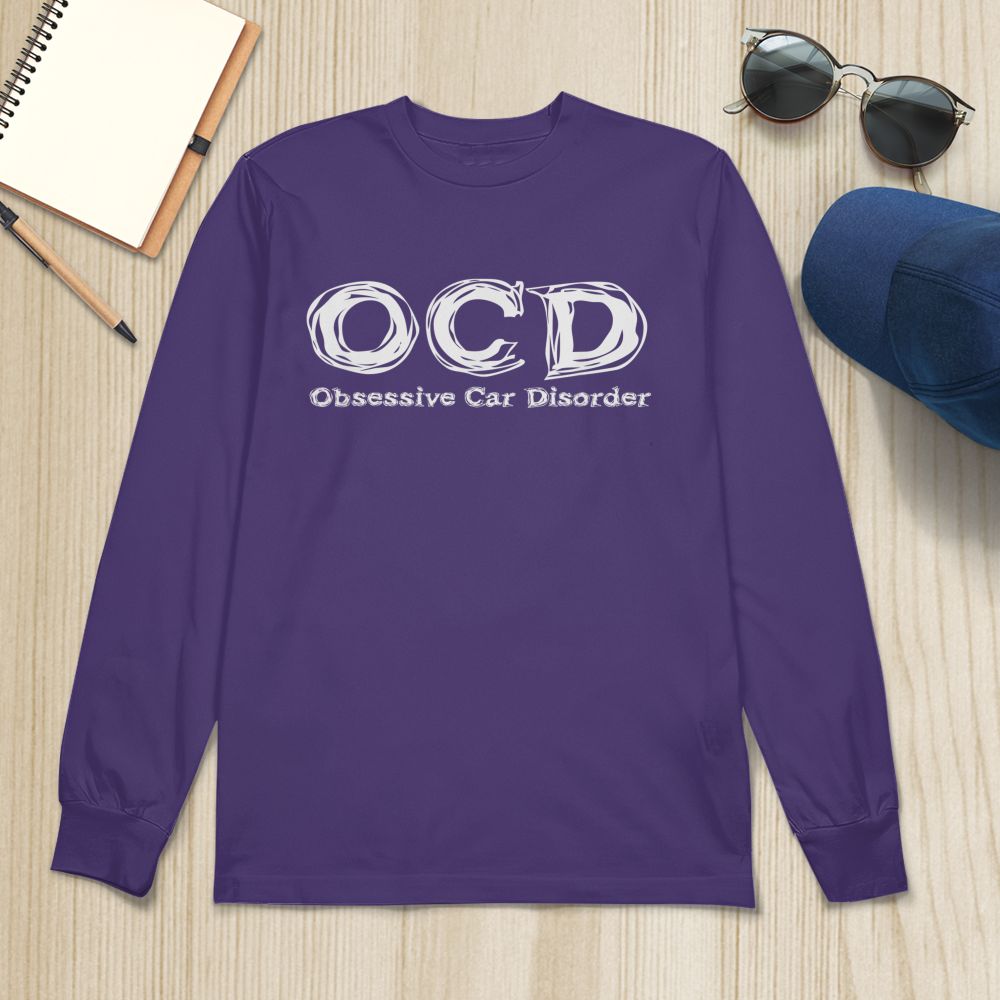 Funny Car Guy - Obsessive Car Disorder OCD T-Shirt