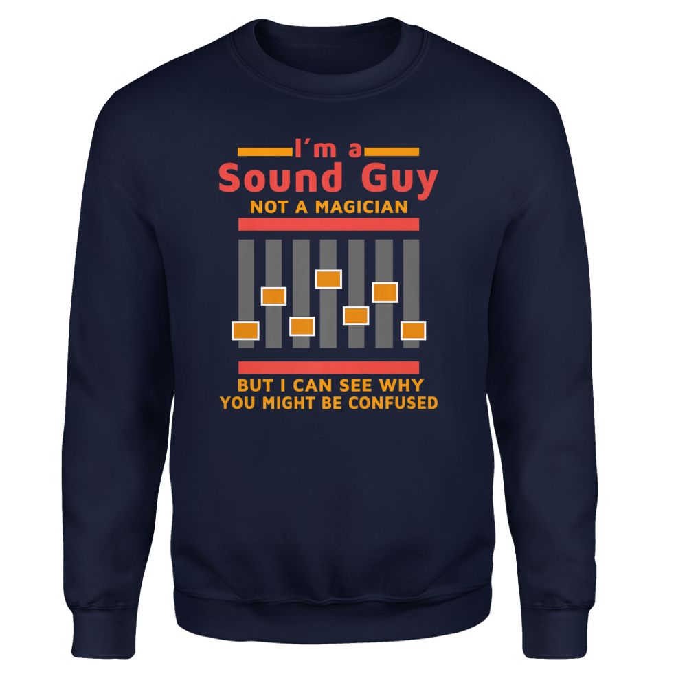 Im a Sound Guy Not a Magician Sound Engineer Gif T-Shirt