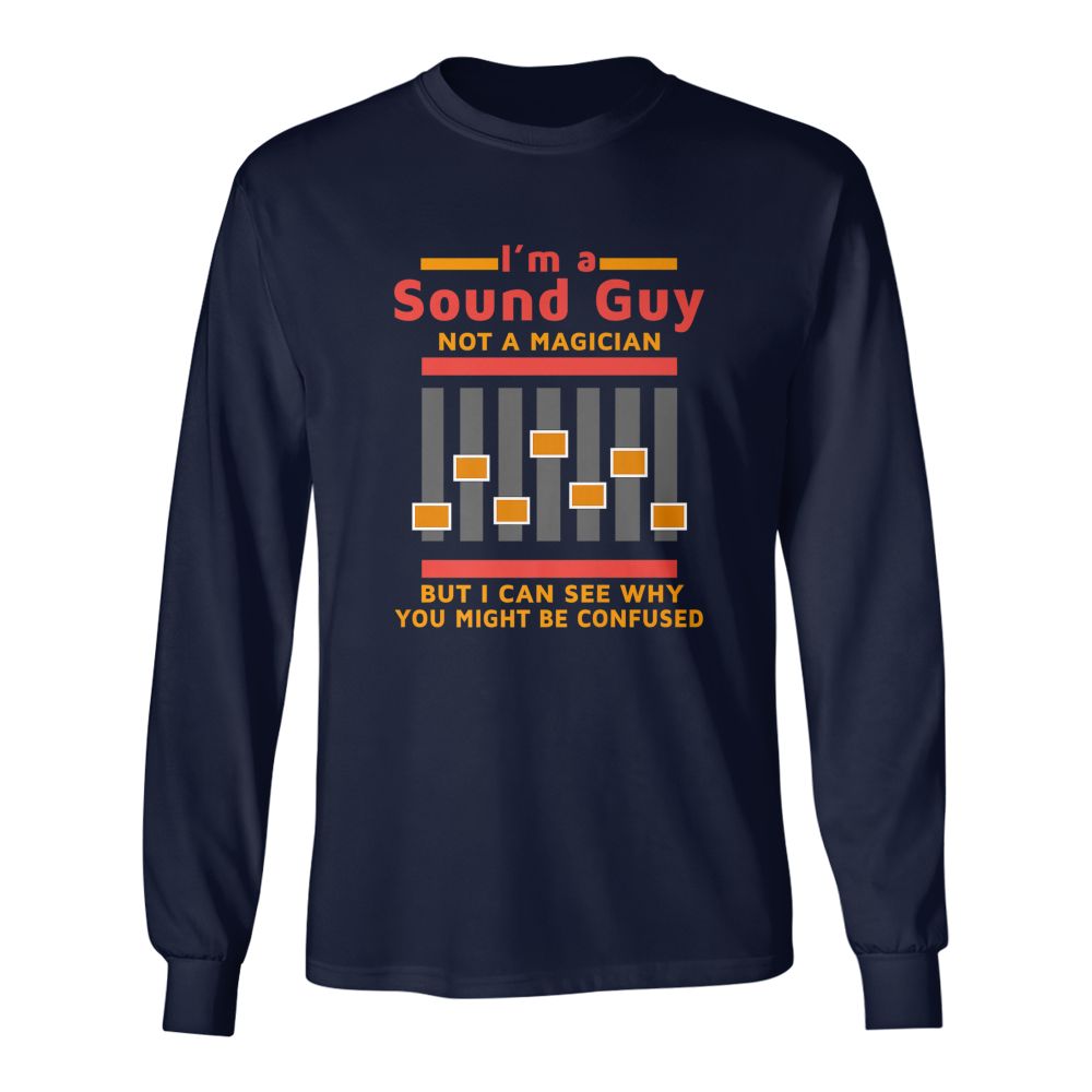 Im a Sound Guy Not a Magician Sound Engineer Gif T-Shirt