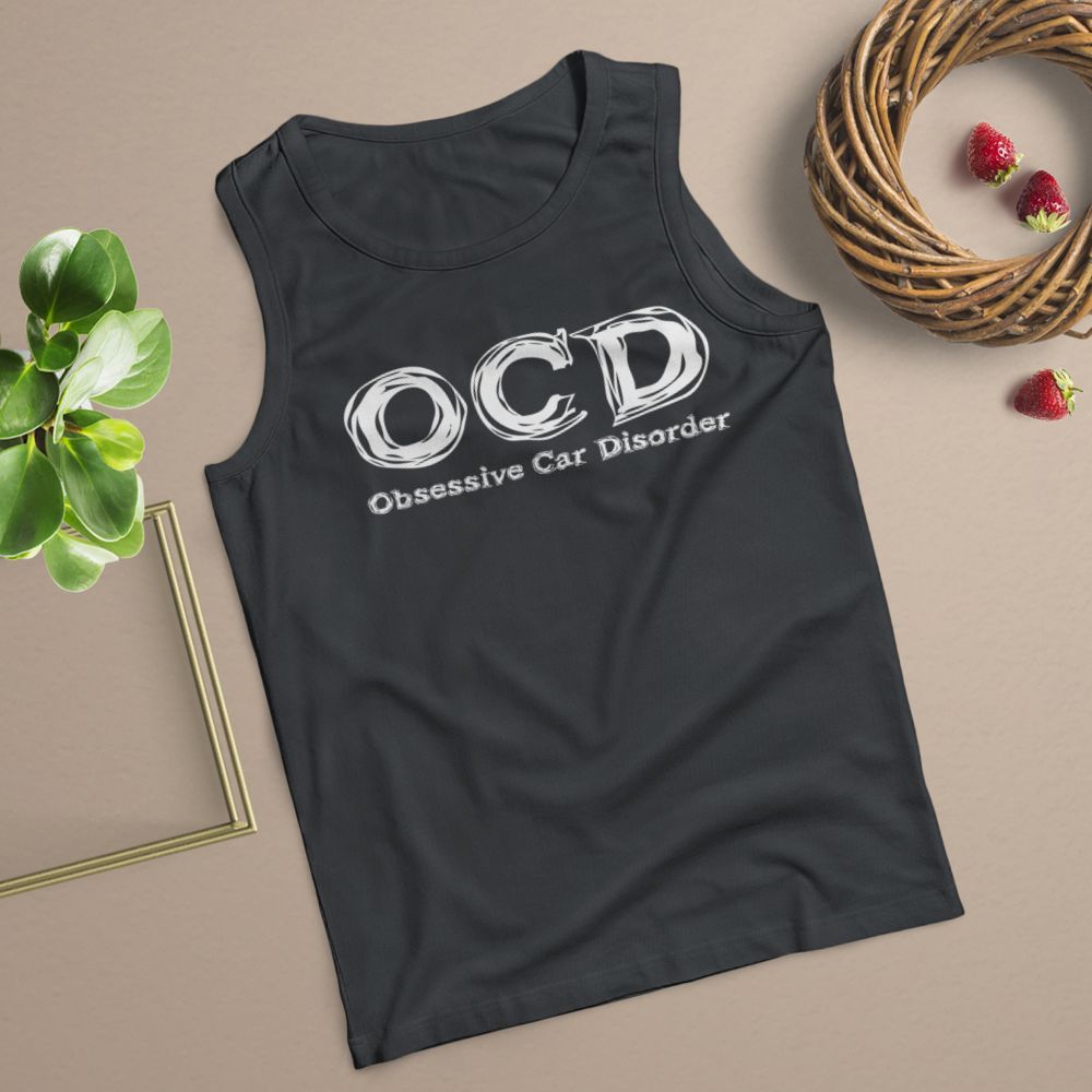 Funny Car Guy - Obsessive Car Disorder OCD T-Shirt