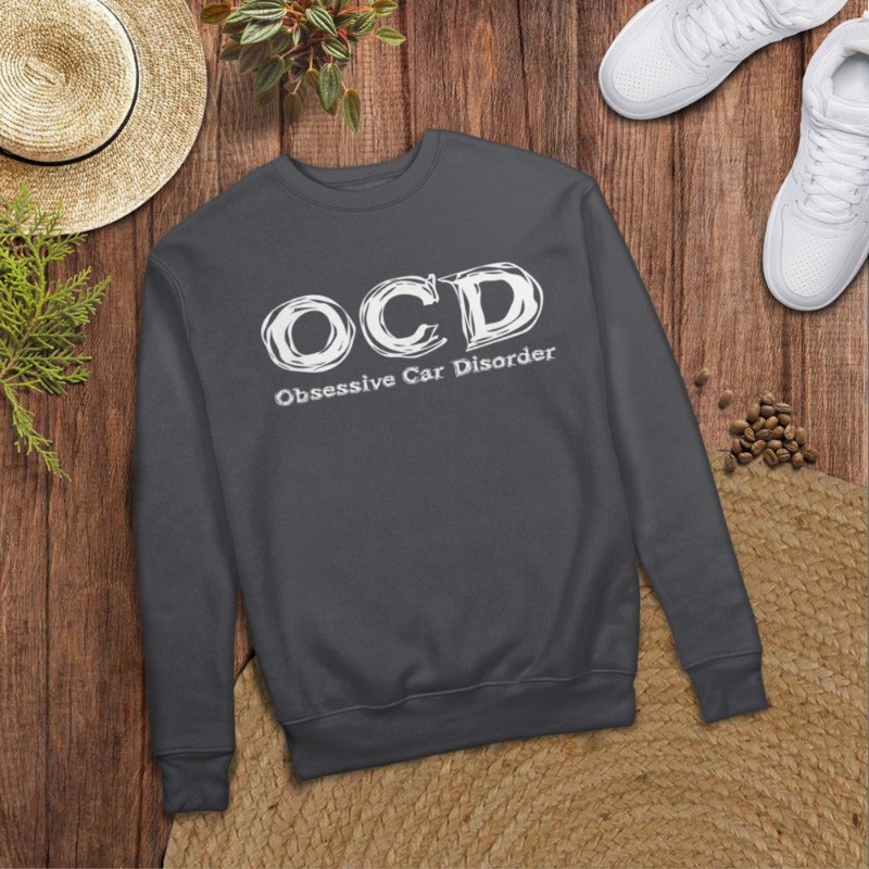 Funny Car Guy - Obsessive Car Disorder OCD T-Shirt