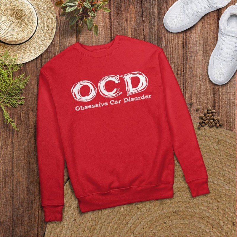Funny Car Guy - Obsessive Car Disorder OCD T-Shirt