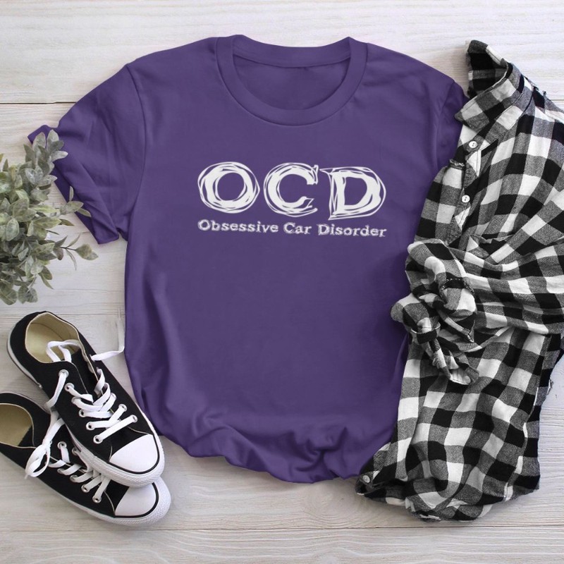 Funny Car Guy - Obsessive Car Disorder OCD T-Shirt