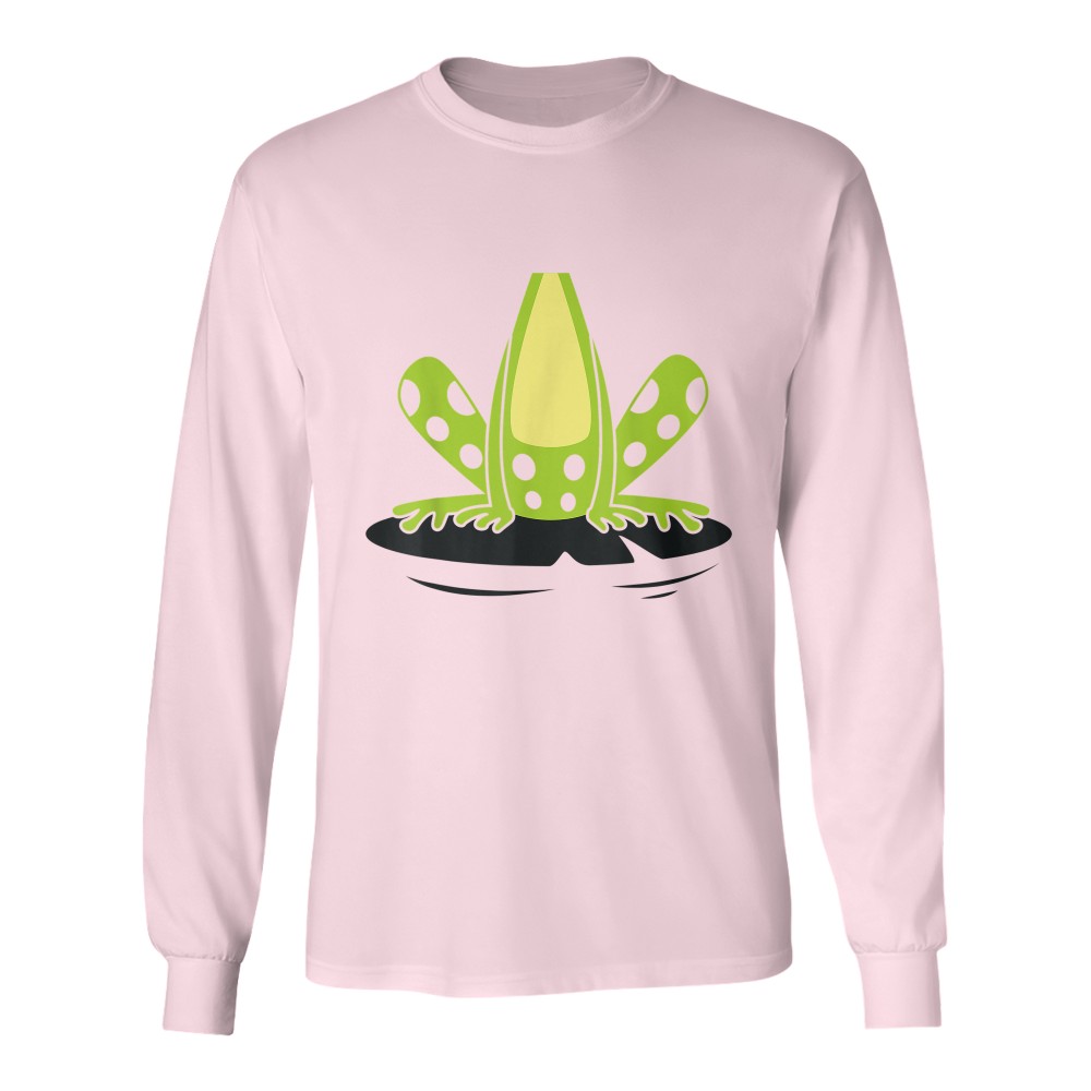 Frog Body Costume Cute Easy Reptile Halloween White T-Shirt