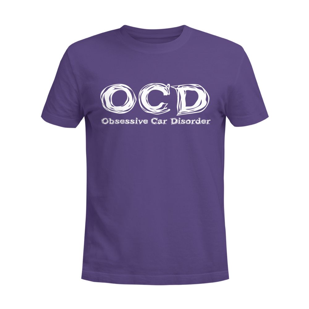 Funny Car Guy - Obsessive Car Disorder OCD T-Shirt