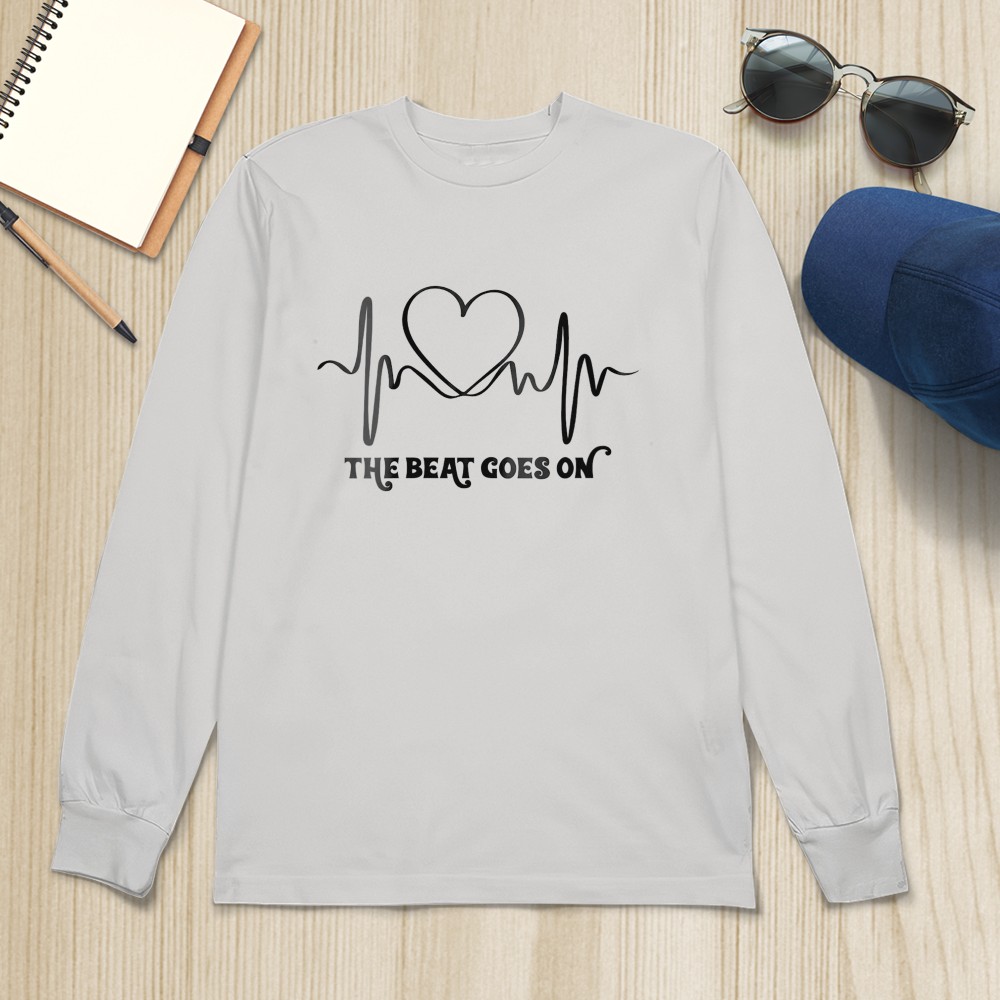 The Beat Goes On Heartbeat Heart Surgery T-Shirt