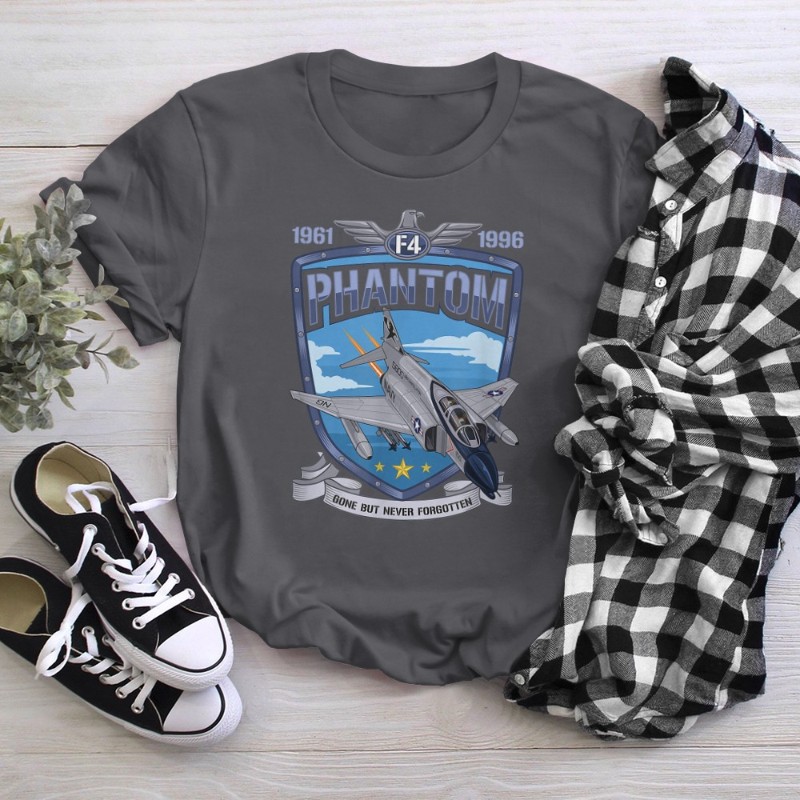 Vintage F4 Phantom II Jet fighter Military Aviation T-Shirt