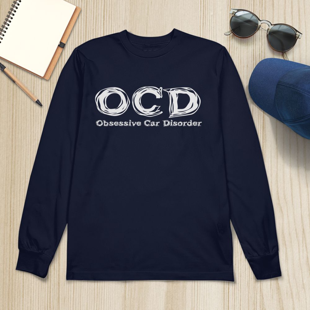 Funny Car Guy - Obsessive Car Disorder OCD T-Shirt