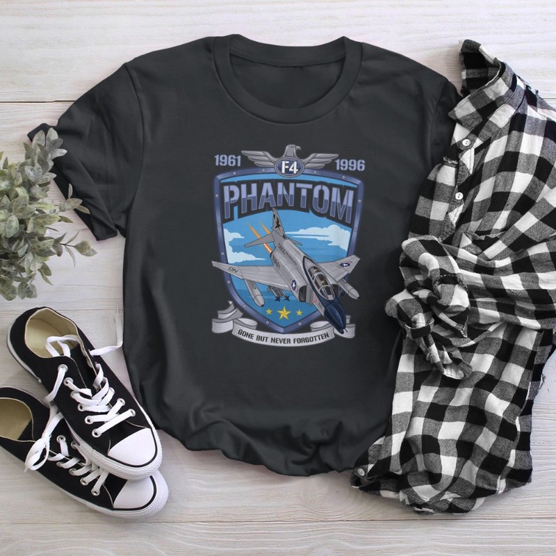 Vintage F4 Phantom II Jet fighter Military Aviation T-Shirt